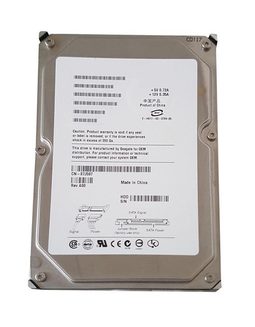07J597 - Dell 160GB SATA 7200RPM 3.5" 8MB HDD