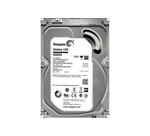 1ER164-570 - Seagate 2TB 7200RPM SATA 6Gb/s 3.5" HDD