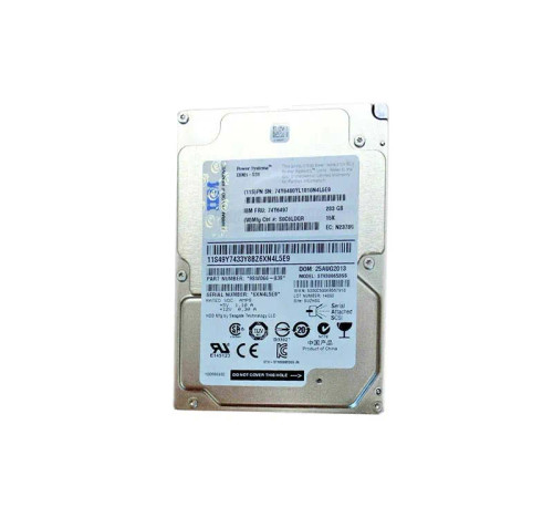 74Y6497 - IBM 300GB 15000RPM SAS 6Gb/s 2.5" HDD
