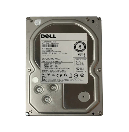 Dell MY58D 3TB Nearline SAS Hard Drive for PowerEdge Servers
