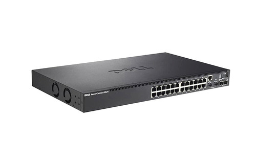 210-34478 - Dell PowerConnect 5524 24 x Ports 10/100/1000Base-T + 2 x SFP+ Ports Layer3 Managed 1U Rack-mountable Gigabit Ethernet Network Switch