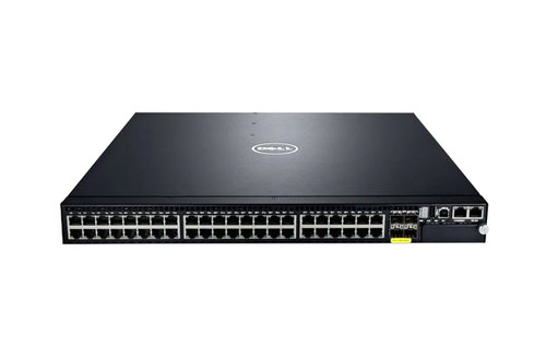 210-38667 - Dell Force10 S60 48 x Ports 10/100/1000Base-T + 4 x SFP Ports Layer 3 Managed 1U Rack-mountable Gigabit Ethernet Network Switch