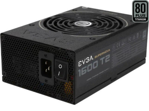 220-T2-1600-X1 - EVGA 1600W 80-Plus Platinum Fully Modular Power Supply