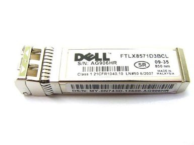 N743D - Dell 10Gb 10GBase-SR 850nm 300m SFP+ Transceiver