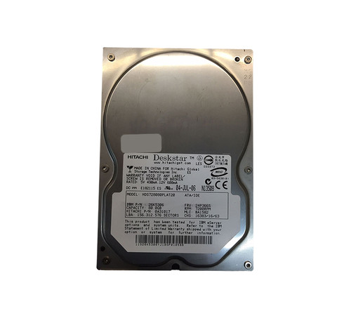 26K5306 - IBM 80GB 7200RPM IDE ATA-100 3.5" HDD