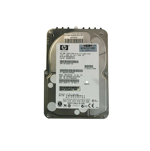 271837-007 - HP 36.4GB 10000RPM Ultra-320 SCSI 3.5" HDD