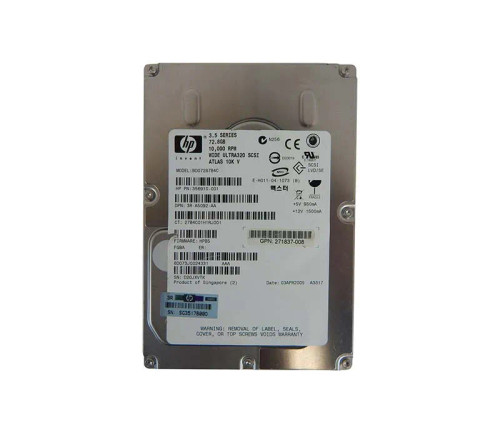 271837-008 - HP 72.8GB 10000RPM Ultra-320 SCSI HDD