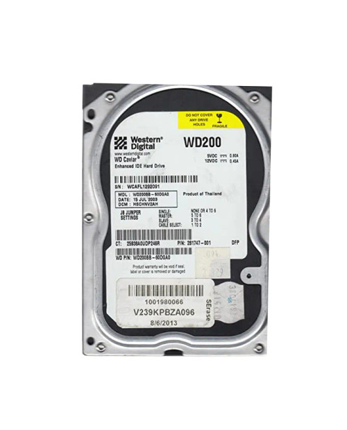 281747-001 - Compaq 20GB 7200RPM Ultra ATA-100 3.5" HDD