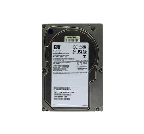 293555-001 - HP 36.4GB 10000RPM Fibre Channel 2Gb 3.5" HDD