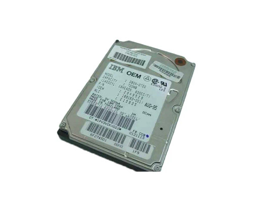 29H9529 - IBM 720MB 4000RPM IDE/ATA 2.5" HDD