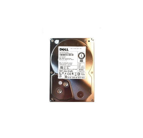 2D64X - Dell 1TB 7200RPM SATA 3Gb/s Hot-Pluggable 512n 3.5-Inch Hard Drive with Tray for PowerEdge Server & PowerVault Storage Array