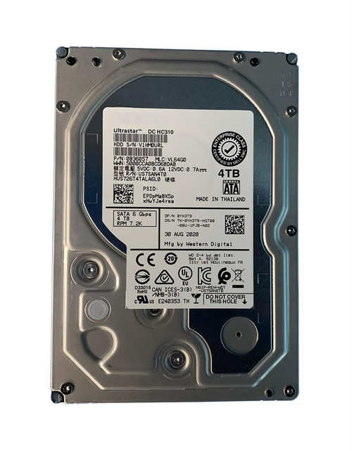 0B36057 - Western Digital 4TB 7200RPM SATA 6Gb 3.5" HDD