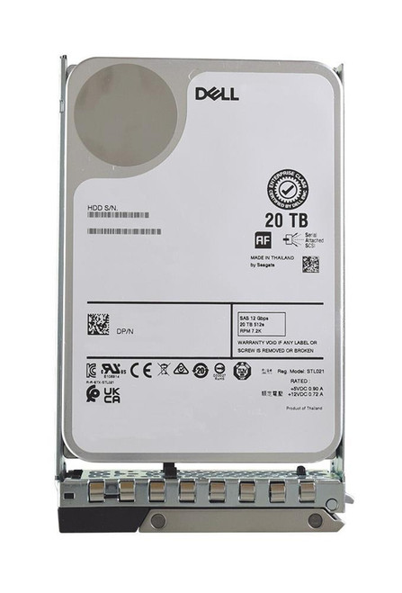 161-BBVS - Dell 20TB 7200RPM SAS 12Gb/s 3.5" HDD