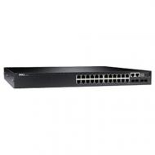 P8K2V - Dell PowerConnect N2024 24-Port 24 X 10/100/1000 + 2 X 10 GIGABIT SFP+ Layer 3 Managed Rack-Mountable Networking Switch