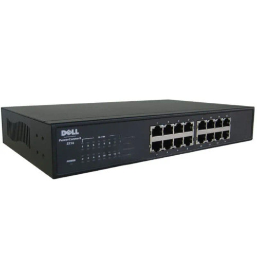 PC2216 - Dell 16-Port 10/100Base-T 1U Network Switch