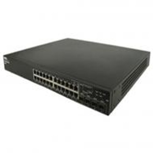 PC6224 - Dell PowerConnect 6224 24-Ports 10/100/1000BASE-T + 4 x shared SFP GbE Managed Switch
