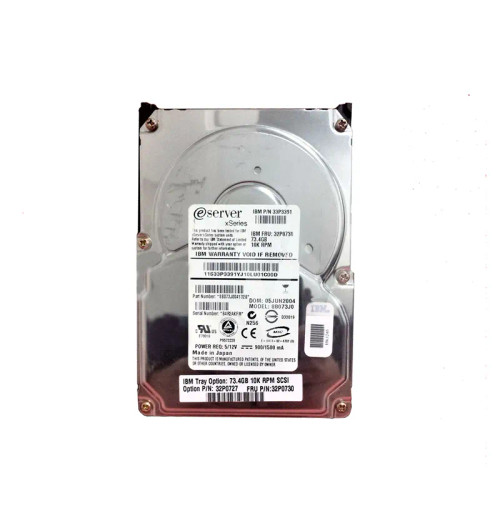 33P3391 - IBM 73GB 10000RPM Ultra320 SCSI Hard Drive
