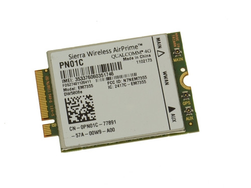 PN01C - Dell WiFi Mini PCI-E Wireless Card