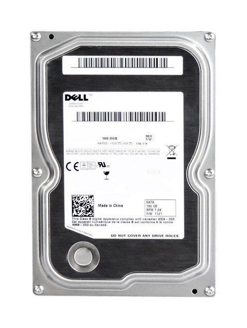 Dell 160GB 7200RPM SATA HDD for ProLiant DL360p Gen8 servers - 341-3887