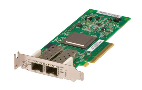 QLE2562L-DELL - Dell Dual Port 8Gb Fibre Channel PCIe 2.0 x8 Host Bus Adapter