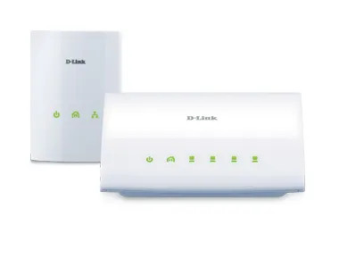 DHP-347AV - D-LINK 4-Port PowerLine AV Starter Kit