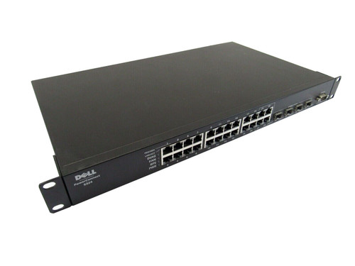 R7768 - Dell 24-Port Gigabit 4 SFP Ethernet Switch