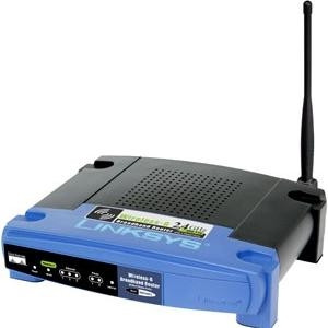 WRT54GP2-AT - Linksys 54Mbps 802.11b/g 2.4GHz 4-Port Wireless Router