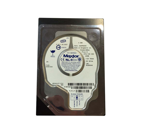 6E040L0711014 - Maxtor 40GB 7200RPM IDE ATA/100 2MB 3.5" HDD