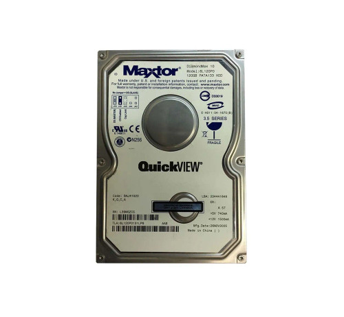 6L120P0131LP6 - Maxtor 120GB 7200RPM ATA-133 8MB 3.5" HDD