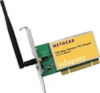 WG311TGE - NetGear 108Mbps 802.11g/b 2.4GHz PCI Wireless Network Adapter