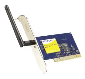 WG311FS - NetGear 54Mbps 802.11g/b 2.4GHz PCI Wireless Network Adapter