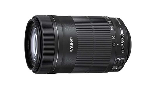 Canon EF-S 55-250mm f/4-5.6 IS STM Lens - Telephoto Zoom Lens for Canon Camer