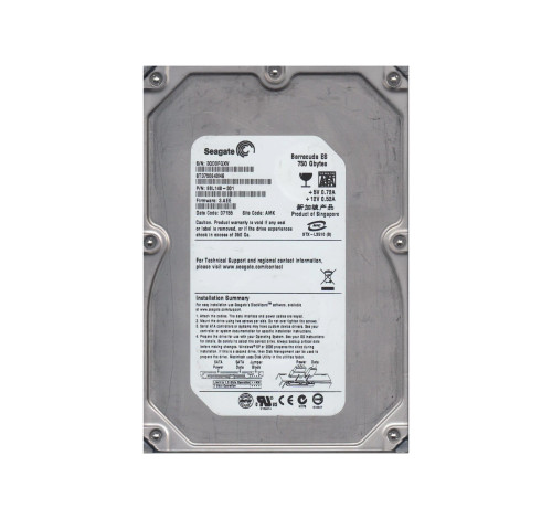 9BL148-301 - Seagate 750GB 7200RPM SATA 3Gb/s 3.5" HDD