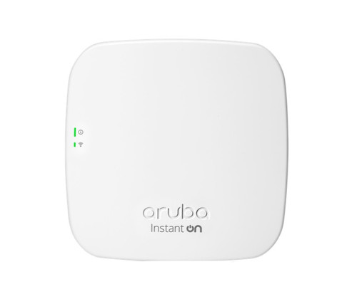 R2X02-61001 - HPE Aruba Instant ON AP12 IEEE 802.11ac Dual-Band 5GHz 1.6Gbit/s 1 x Port PoE 1000Base-T Internal Antennas Wireless Access Point