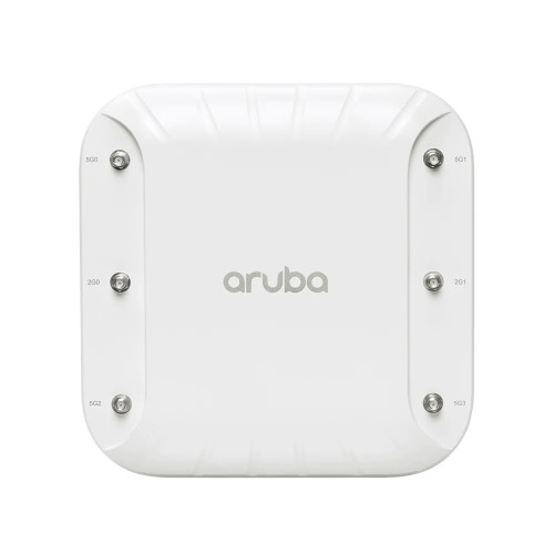 R4G99-61001 - HPE Aruba 518 Series AP-518 IEEE 802.11ax Dual-Band 5GHz 4.8Gbit/s 1 x Port PoE+ 2.5GBase-T + 1 x Port PoE+ GE 6 x External Antennas Wireless Access Point