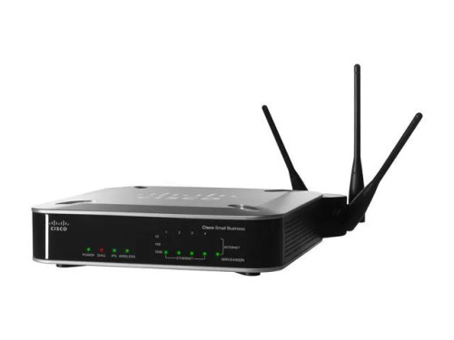 WRVS4400N-LA - Linksys 4-Port Gigabit 300Mbps 802.11n VPN Wireless Router