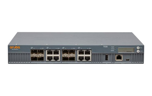JW773-61001 - HPE Aruba 7000 Series 7030-K12-32 8 x Ports 1000Base-T + 1 x Port USB 1U Rack-Mountable Wireless LAN Controller