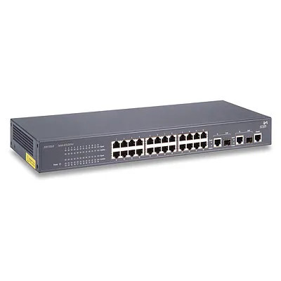 JF427A - HP 24-Port 10/100 2x SFP Layer2 Network Switch