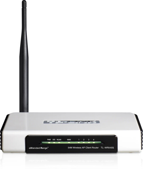 TL-WR543G - TP-LINK 54Mbps Wireless AP Client Router