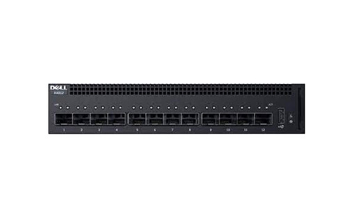DNX4012 - Dell Networking X Series X4012 12 x SFP+ Ports 10GbE Layer 2 Managed 1U Rack-mountable Gigabit Ethernet Network Switch