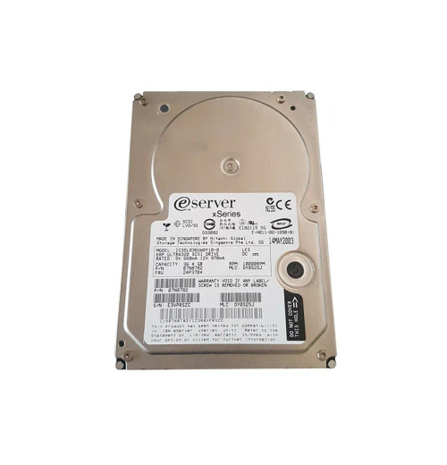 07N8782 - IBM 36.7GB 10000RPM Ultra320 SCSI 3.5" HDD