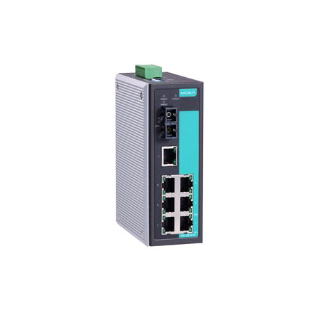 EDS-308-S-SC-80 - Moxa 8-Port Long-Haul Industrial Ethernet Switch