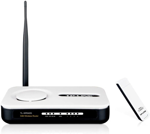TD-W54KIT - TP-Link 54Mbps ADSL Modem Router USB Dongle Kit