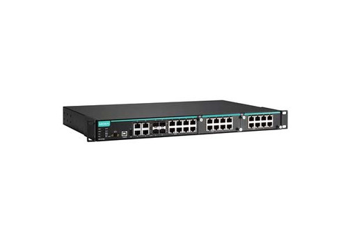 IKS-6728A-4GTXSFP-24-T - Moxa 8-Port 10/100BaseT 4 SFP Fast Ethernet Switch