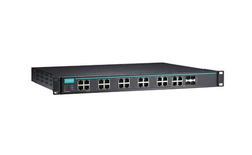 IKS-G6524A-8GSFP-4GTXSFP-HV-HV-T - Moxa 12-Port Gigabit 8 SFP 4 SFP+ Network Switch
