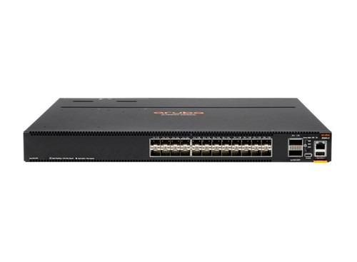 JL711C - HPE Aruba Cx 8360v2 8360-24xF2C 24 x SFP+ Ports 10GBase-X + 2 x QSFP28 Ports Layer3 Managed Rack-mountable Gigabit Ethernet Network Switch