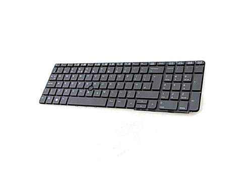 L01072-071 - HP High Quality with Silver Frame Replacement Keyboard US UK FR GR Silver