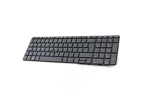 L01072-071 - HP US UK FR GR Layout Silver Frame Keyboard