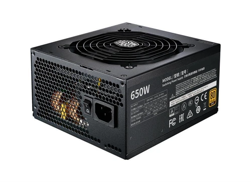 MPE-6501-ACAAW - COOLER MASTER 650W 80-Plus ATX Power Supply