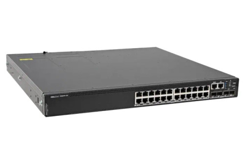 N2224X-ONR - Dell 24-Port 10/100Base-TX 12 UPoE 2 QSFP+ Layer 3 Network Switch